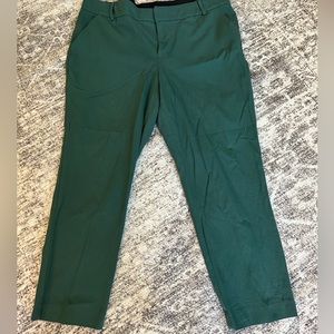 Ava & Viv pants.  18W. Teal color.  Ankle length with stretch